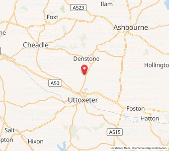Map of Combridge, EnglandEngland
