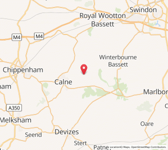 Map of Compton Bassett, EnglandEngland