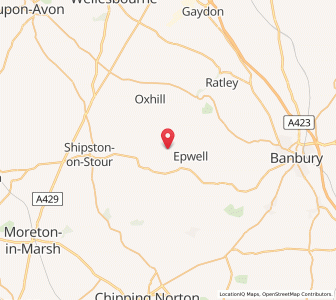 Map of Compton Wyniates, EnglandEngland