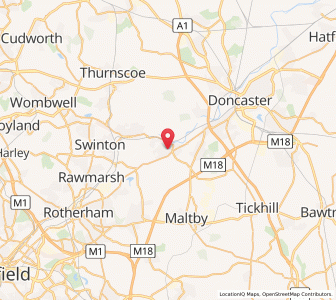 Map of Conisbrough, EnglandEngland