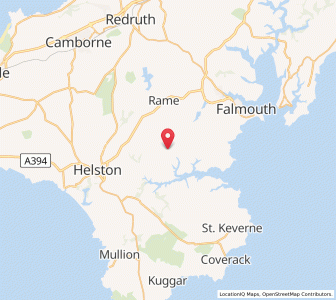 Map of Constantine, EnglandEngland