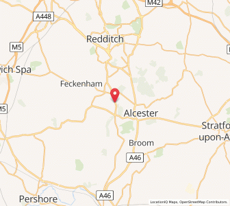 Map of Cookhill, England