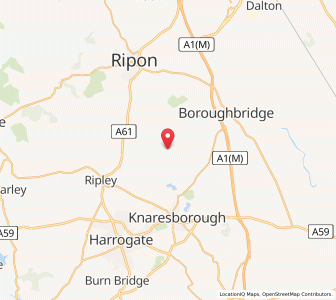 Map of Copgrove, EnglandEngland