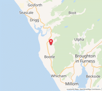 Map of Corney, EnglandEngland