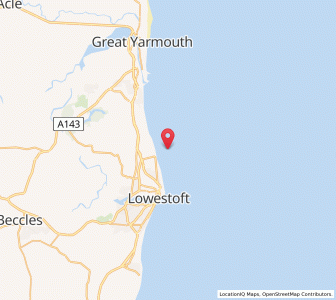 Map of Corton, EnglandEngland