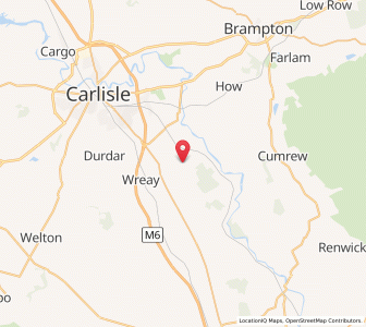 Map of Cotehill, EnglandEngland