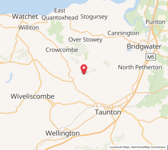 Map of Cothelstone, EnglandEngland