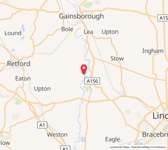 Map of Cottam, EnglandEngland