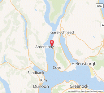 Map of Coulport, ScotlandScotland