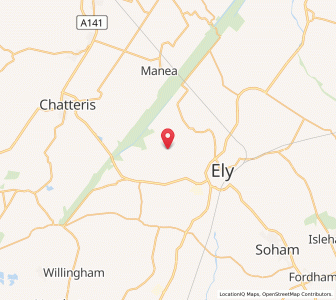 Map of Coveney, EnglandEngland