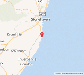 Map of Crawton, ScotlandScotland