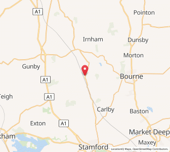 Map of Creeton, EnglandEngland