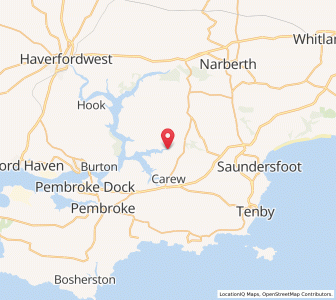 Map of Cresswell Quay, WalesWales