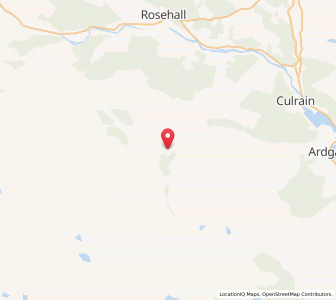 Map of Croick, ScotlandScotland