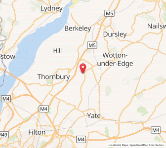 Map of Cromhall, EnglandEngland
