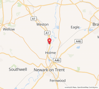Map of Cromwell, EnglandEngland