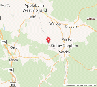 Map of Crosby Garrett, EnglandEngland