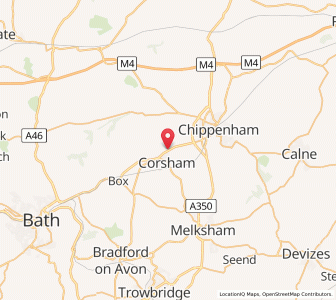 Map of Cross Keys, EnglandEngland
