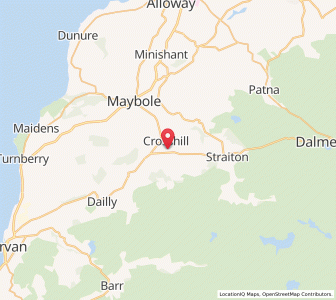 Map of Crosshill, ScotlandScotland
