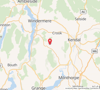 Map of Crosthwaite, EnglandEngland