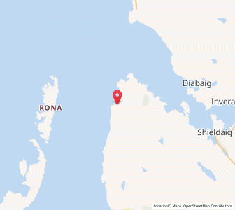 Map of Cuaig, ScotlandScotland