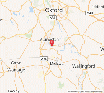 Map of Culham, EnglandEngland