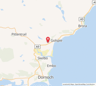 Map of Culmaily, ScotlandScotland