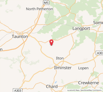 Map of Curry Mallet, EnglandEngland