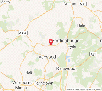 Map of Daggons, EnglandEngland