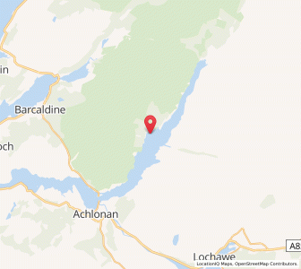 Map of Dail, ScotlandScotland