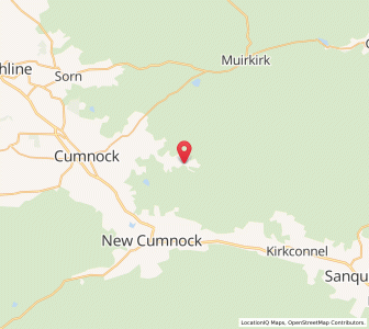 Map of Dalblair, ScotlandScotland