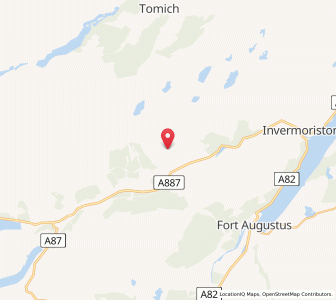 Map of Dalchreichart, ScotlandScotland