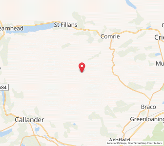 Map of Dalclathick, ScotlandScotland