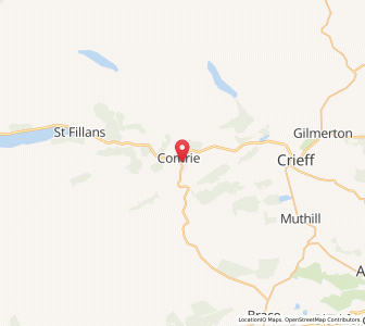 Map of Dalginross, ScotlandScotland