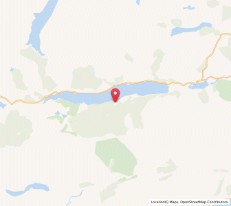 Map of Dall, ScotlandScotland