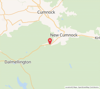 Map of Dalleagles, ScotlandScotland