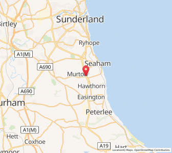 Map of Dalton le Dale, EnglandEngland
