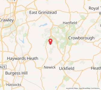 Map of Danehill, EnglandEngland