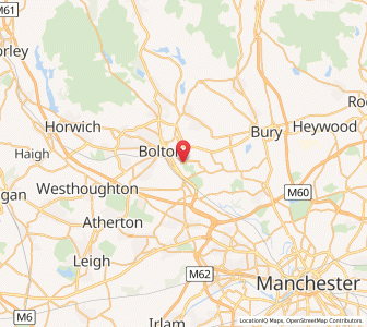 Map of Darcy Lever, EnglandEngland