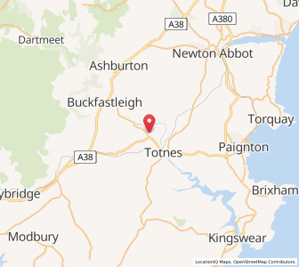 Map of Dartington, EnglandEngland