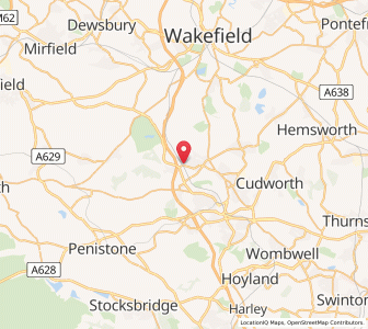 Map of Darton, EnglandEngland