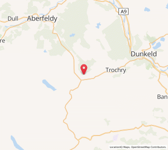 Map of Deanshaugh, ScotlandScotland