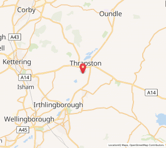 Map of Denford, EnglandEngland