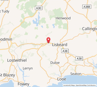 Map of Dobwalls, EnglandEngland