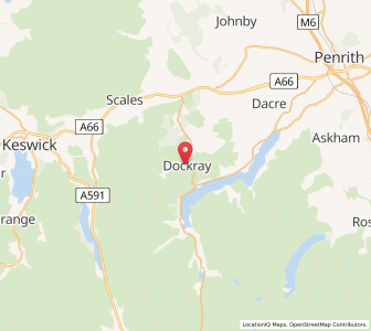 Map of Dockray, EnglandEngland