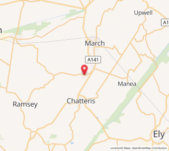 Map of Doddington, EnglandEngland