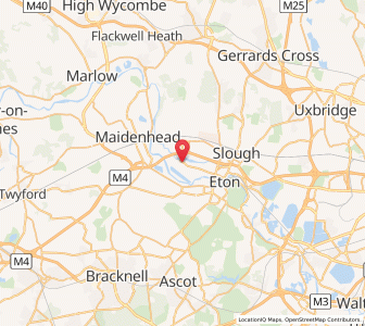 Map of Dorney, EnglandEngland