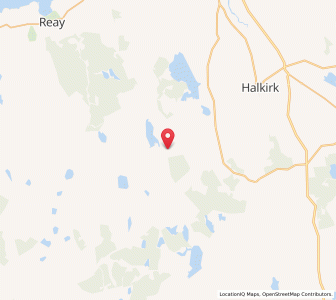Map of Dorrery, ScotlandScotland