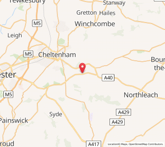 Map of Dowdeswell, EnglandEngland