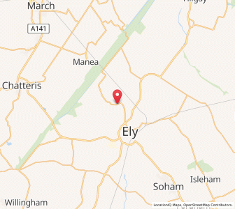 Map of Downham, EnglandEngland